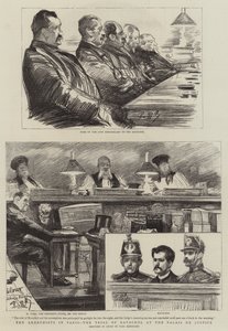 The Anarchists in Paris, the Trial of Ravachol at the Palais de Justice